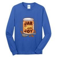 Jar Of Joy Design For Peanut Butter Lovers Gift Tall Long Sleeve T-Shirt