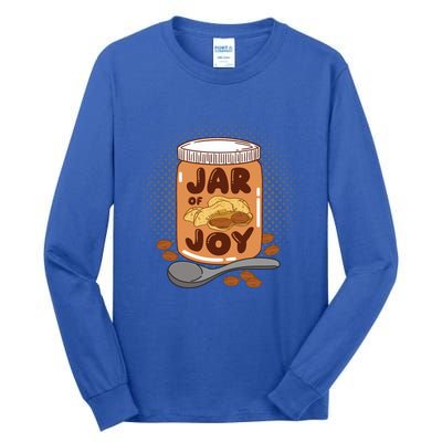 Jar Of Joy Design For Peanut Butter Lovers Gift Tall Long Sleeve T-Shirt