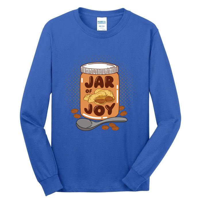 Jar Of Joy Design For Peanut Butter Lovers Gift Tall Long Sleeve T-Shirt