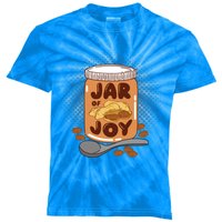 Jar Of Joy Design For Peanut Butter Lovers Gift Kids Tie-Dye T-Shirt