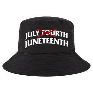 Juneteenth Over July 4th Novelty Juneteenth Gift Cool Comfort Performance Bucket Hat