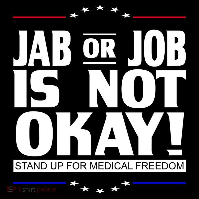 Jab Or Job Is Not Okay Support Medical Workers Sustainable Bucket Hat