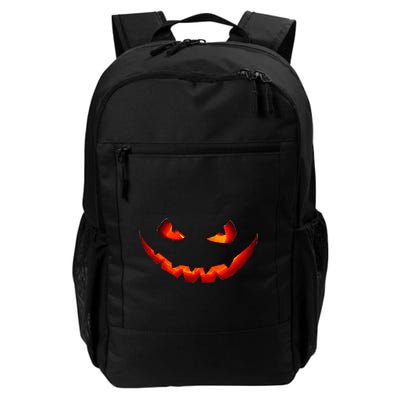 Jack O Lantern Scary Carved Pumpkin Face Halloween Costume Backpack