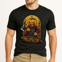 Jack O Lantern Reaper Pumpkin Cooling Performance Crew T-Shirt