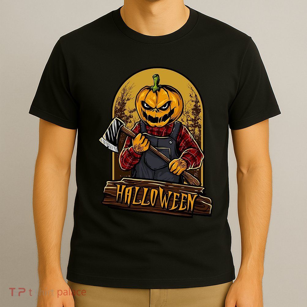 Jack O Lantern Reaper Pumpkin T-Shirt