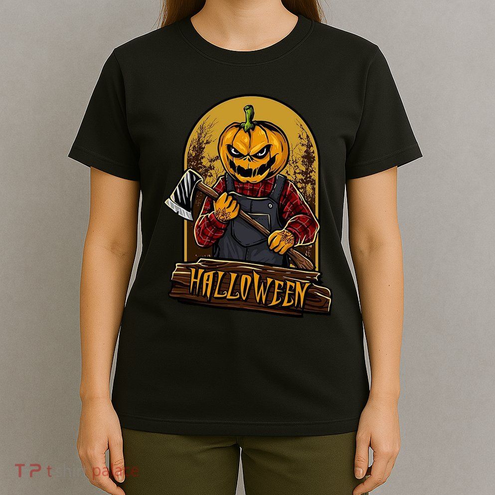 Jack O Lantern Reaper Pumpkin T-Shirt