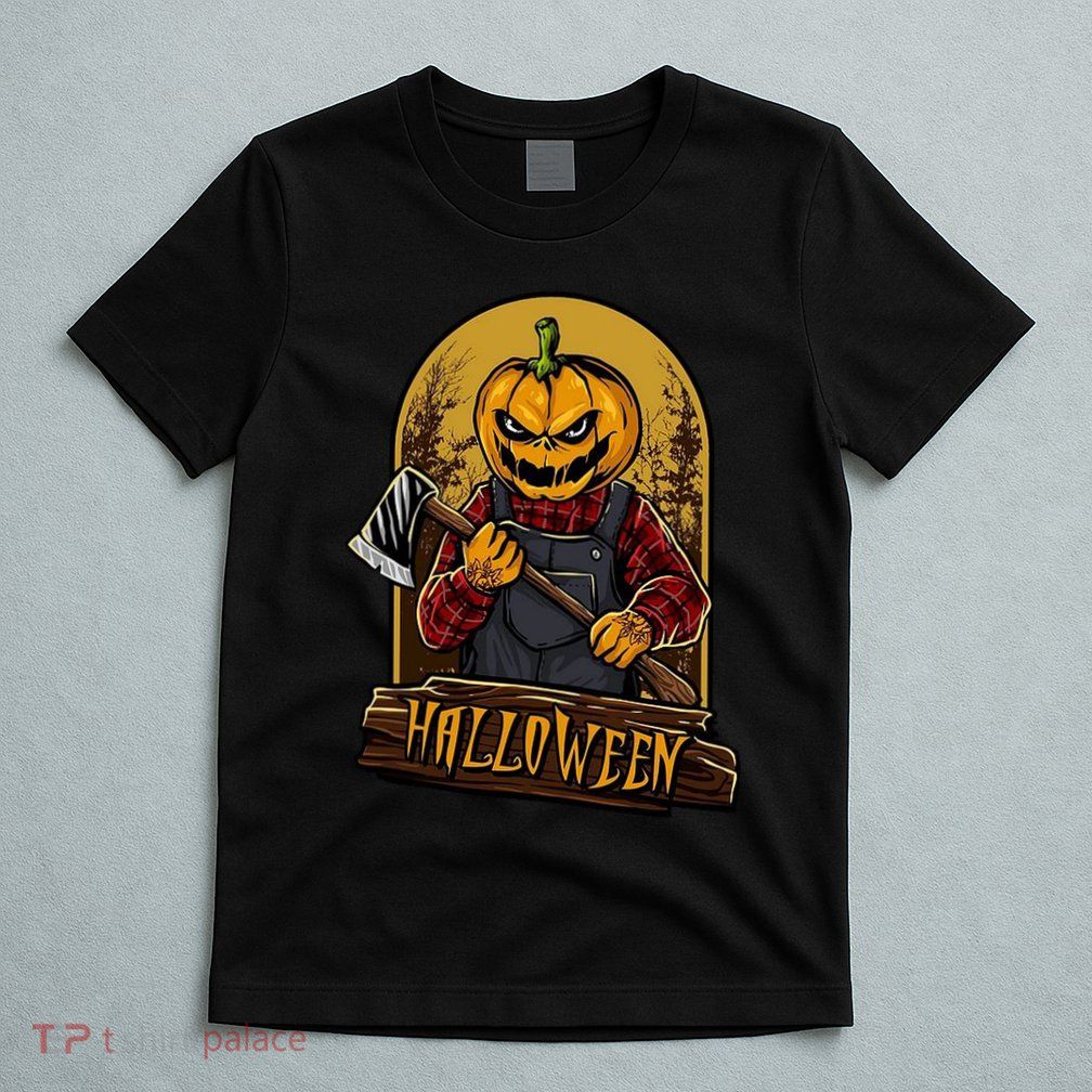 Jack O Lantern Reaper Pumpkin T-Shirt