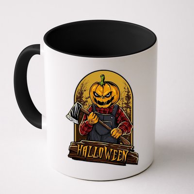 Jack O Lantern Reaper Pumpkin Mug