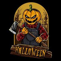 Jack O Lantern Reaper Pumpkin Baby Bodysuit
