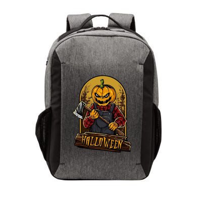 Jack O Lantern Reaper Pumpkin Vector Backpack