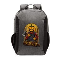 Jack O Lantern Reaper Pumpkin Vector Backpack
