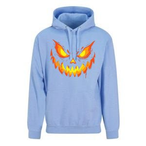 Jack O Lantern Scary Carved Pumpkin Face Halloween Unisex Surf Hoodie