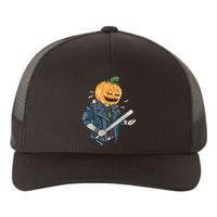 Jack O Lantern Gangster Gang Yupoong Adult 5-Panel Trucker Hat