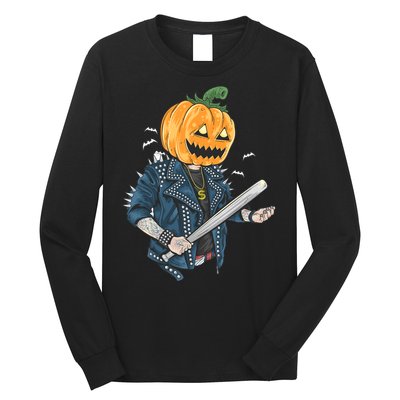 Jack O Lantern Gangster Gang Long Sleeve Shirt