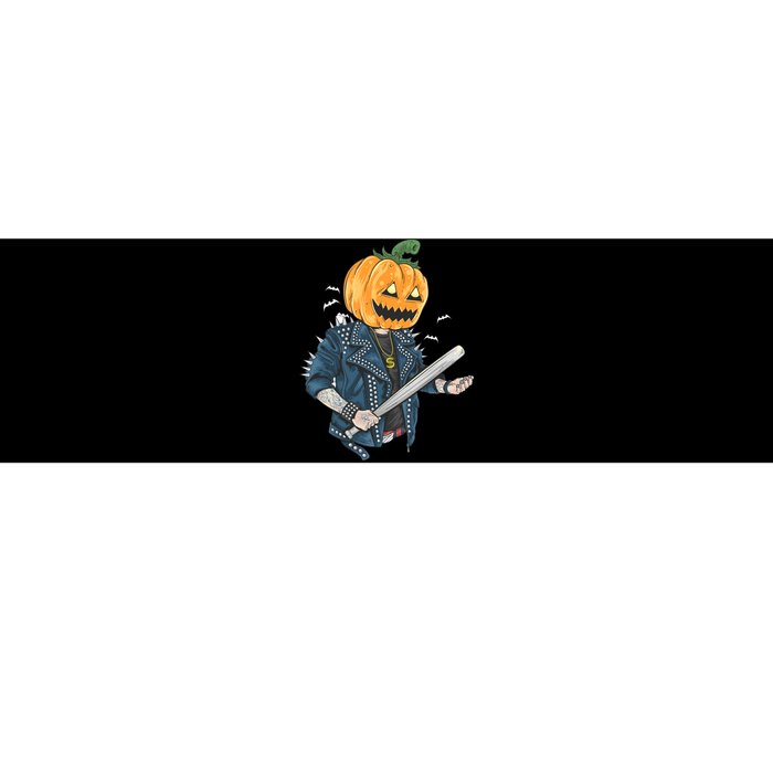 Jack O Lantern Gangster Gang Bumper Sticker