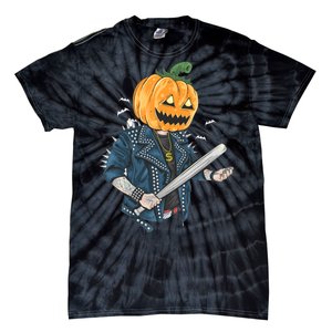 Jack O Lantern Gangster Gang Tie-Dye T-Shirt