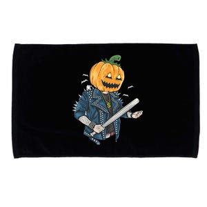 Jack O Lantern Gangster Gang Microfiber Hand Towel