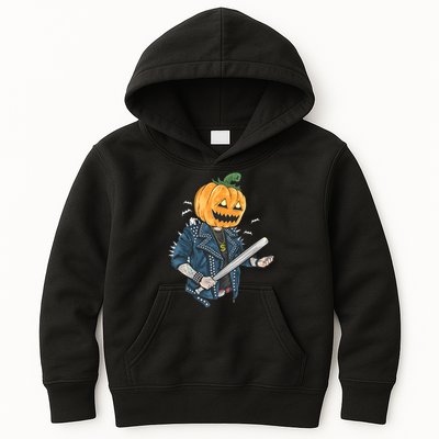 Jack O Lantern Gangster Gang Kids Hoodie