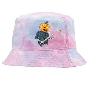 Jack O Lantern Gangster Gang Tie-Dyed Bucket Hat