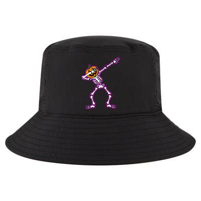 Jack O Lantern Dabbing Pumpkin Halloween Dab Skeleton Gift Cool Comfort Performance Bucket Hat