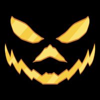 Jack O Lantern Face Halloween Spooky Premium T-Shirt