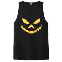 Jack O Lantern Face Halloween Spooky PosiCharge Competitor Tank