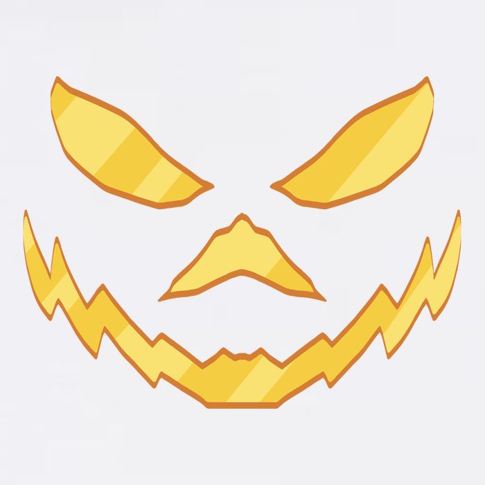 Jack O Lantern Face Halloween Spooky Garment-Dyed Sweatshirt
