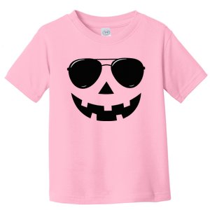 Jack O Lantern Face Pumpkin Halloween Toddler T-Shirt