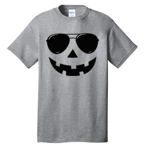 Jack O Lantern Face Pumpkin Halloween Tall T-Shirt