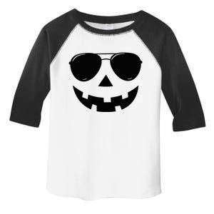 Jack O Lantern Face Pumpkin Halloween Toddler Fine Jersey T-Shirt