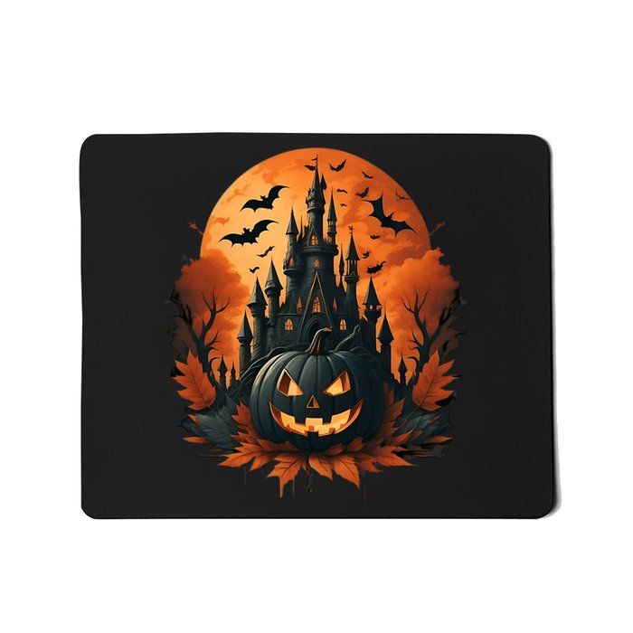 Jack O Lantern Face | Halloween Pumpkin | Spooky Mousepad