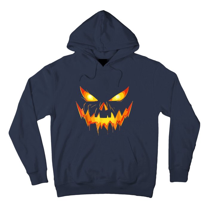 Jack O Lantern Face Pumpkin Scary Funny Halloween Costume Gift Hoodie