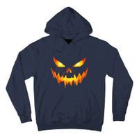 Jack O Lantern Face Pumpkin Scary Funny Halloween Costume Gift Tall Hoodie