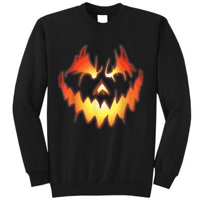 Jack O Lantern Scary Pumpkin Face Funny Halloween Sweatshirt