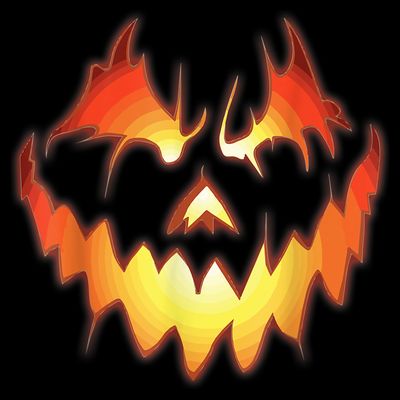 Jack O Lantern Scary Pumpkin Face Funny Halloween T-Shirt