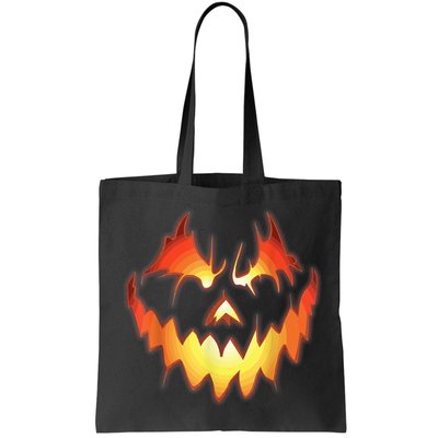 Jack O Lantern Scary Pumpkin Face Funny Halloween Bag