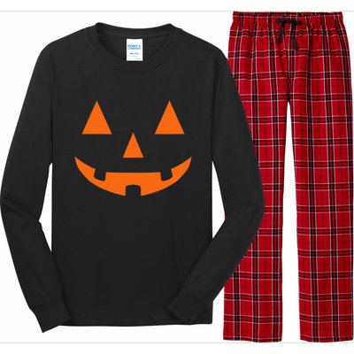 JACK O LANTERN PUMPKIN Costumes For Halloween Long Sleeve Pajama Set