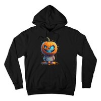 Jack O Lantern Face Pumpkin Hallowen Costume Scary Hoodie