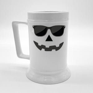 Jack O Lantern Pumpkin Face Sunglasses Hallowen Costume Gift Beer Stein