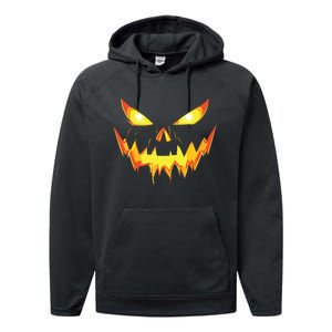 Jack O Lantern Face Pumpkin Scary Halloween Costume Funny Performance Fleece Hoodie