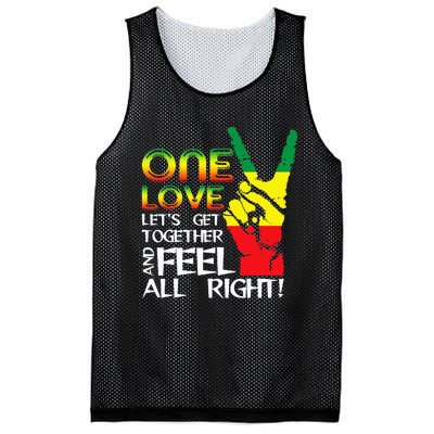 Jamaica One Love Reggae Caribbean Music Pride Flag Mesh Reversible Basketball Jersey Tank