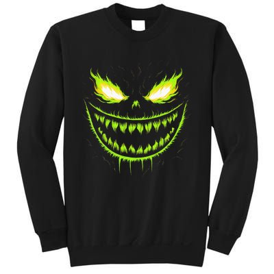 Jack O Lantern Scary Pumpkin Halloween Sweatshirt