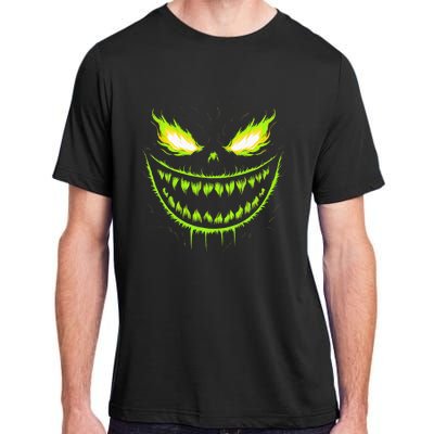 Jack O Lantern Scary Pumpkin Halloween Adult ChromaSoft Performance T-Shirt