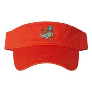 Jack O Lantern Riding T Rex Valucap Bio-Washed Visor