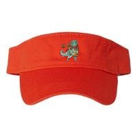 Jack O Lantern Riding T Rex Visor