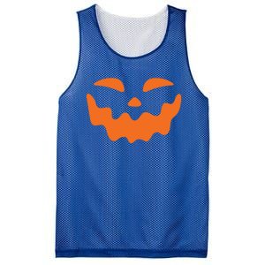 Jack O Lantern Face Pumpkin Scary Halloween Costume Funny Meaningful Gift Mesh Reversible Basketball Jersey Tank