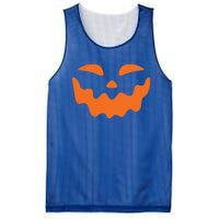 Jack O Lantern Face Pumpkin Scary Halloween Costume Funny Meaningful Gift Mesh Reversible Basketball Jersey Tank