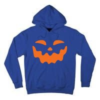 Jack O Lantern Face Pumpkin Scary Halloween Costume Funny Meaningful Gift Tall Hoodie