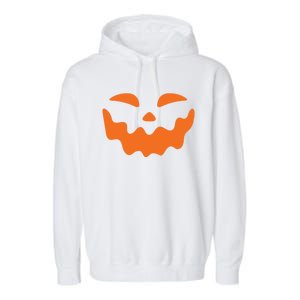 Jack O Lantern Face Pumpkin Scary Halloween Costume Funny Meaningful Gift Garment-Dyed Fleece Hoodie