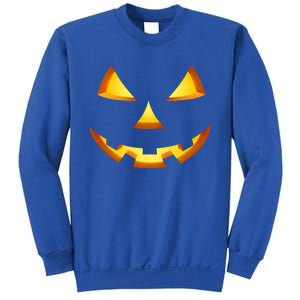 Jack O Lantern Halloween Diy Costume Pumpkin Face Gift Sweatshirt